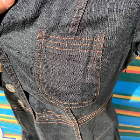 Talbots Black Denim Dress - Picture 4 of 7